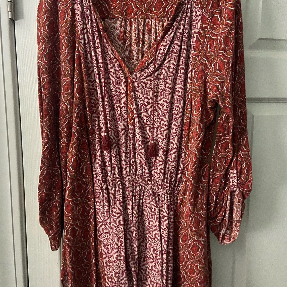 Anthropologie Boho style tunic Size L